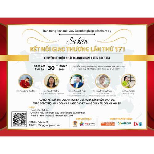 SNG Group Kết Nối Giao Thương - Lần Thứ 171